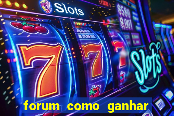 forum como ganhar na loteria